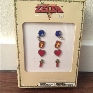 Legend of Zelda earring set🧚🏽‍♀️✨